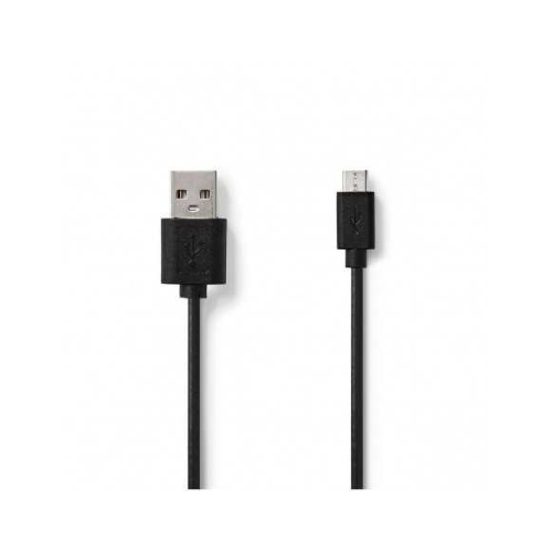Cavo USB 2.0 | A Maschio - Micro B Maschio | 2.0 m | Nero ideale per smartphone android