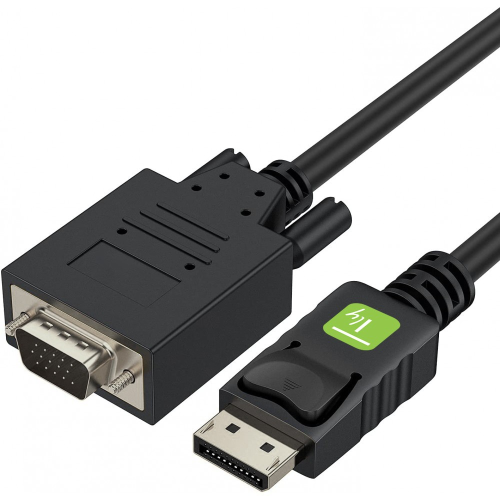 CAVO DISPLAYPORT A VGA MASCHIO/MASCHIO 1,8 M NERO ELCART 42/12222-00