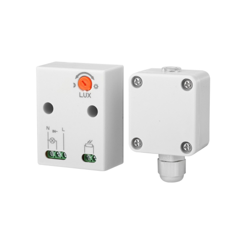 SENSORE CREPUSCOLARE 15A IP65 CON SOGLIA REGOLABILE 2-100 LUX ALCAPOWER AP3007SP