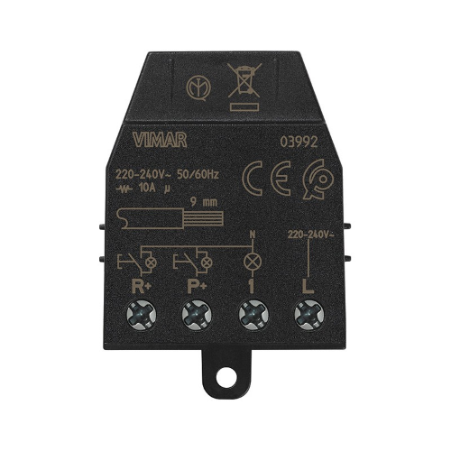 Modulo relè Vimar Quid ad impulsi con reset 10A da incasso 03992