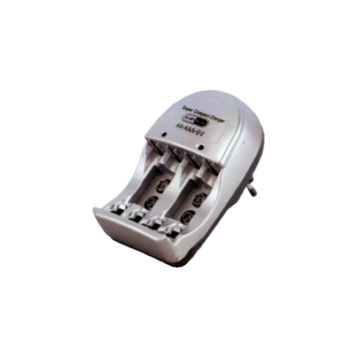 CARICABATTERIE NI-MH/NI-CD PER AA/AAA/9V