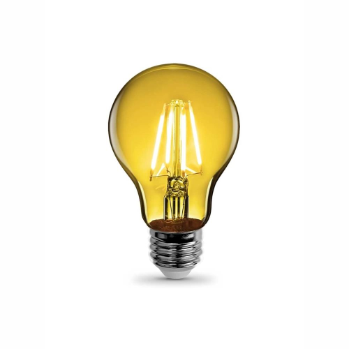 LAMPADA LED SFERA E27 4W GIALLA