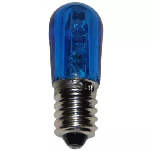 LAMPADINA LED 0.6 WATT BLU E14