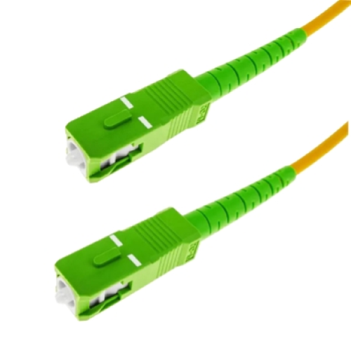 CAVO PATCH FIBRA OTTICA SC/APC SC/APC SIMPLEX MONOMODALE 1M GBC