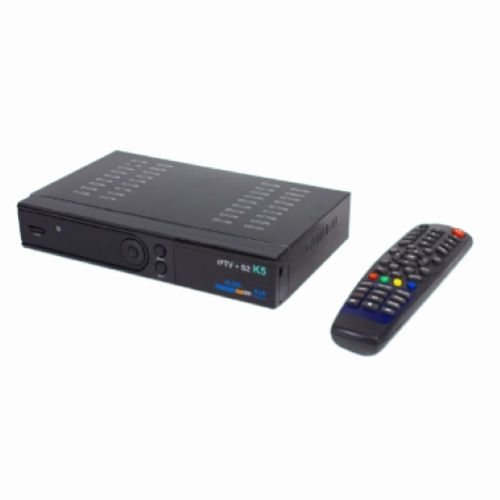 DECODER SAT K5 (TIVUSAT +IPTV) S/SCHEDA B.T