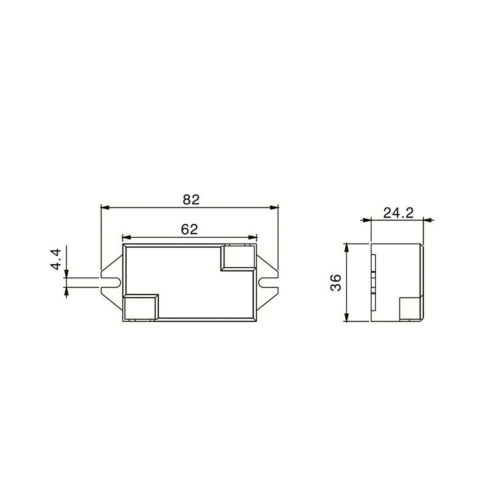 Alimentatore Switching IP20 12V 12W 1A