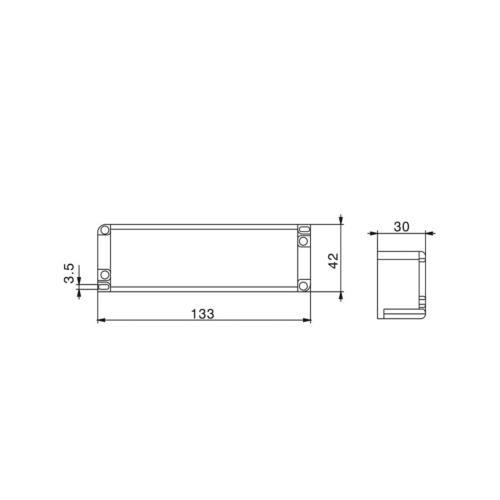 Alimentatore Switching IP20 24V 30W 1.25A