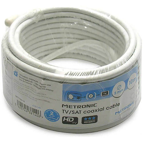 MATASSA 10MT 5mm CAVO COASSIALE METRONIC 438140