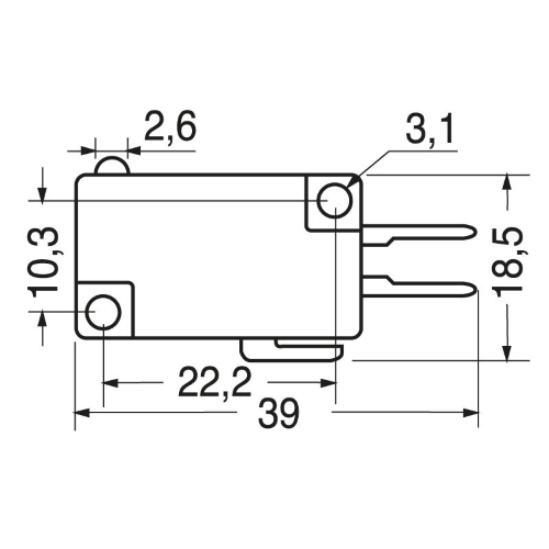 FINECORSA DEVIATORE MINIATURA