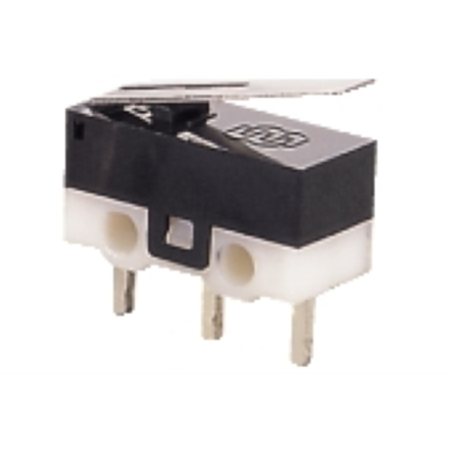 DEVIATORE SUBMINIATURA FINECORSA CON LEVA 13MM GBC