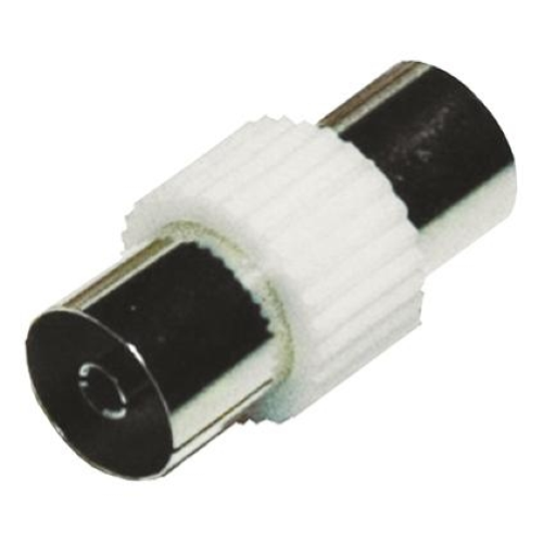 CAVO ANTENNA TV  SPINA MASCHIO 90° - SPINA MASCHIO DIRITTO C/ADATTATORE F/F 1,5m NERO 