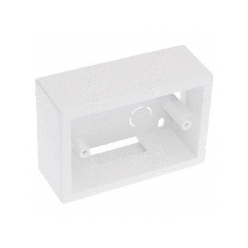 Scatola da parete bianca per supporti a 3 posti FAEG FG10227