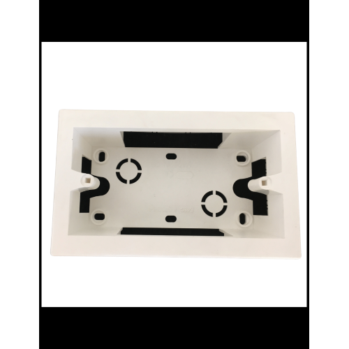 Scatola portafrutti rettangolare a 4 moduli da parete bianco FAEG FG10264