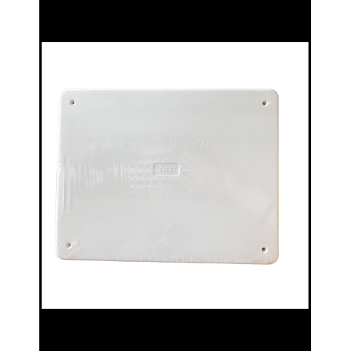 Coperchio con viti per cassetta di derivazione ad incasso 198 mm x 153 mm bianco FAEG FG10316