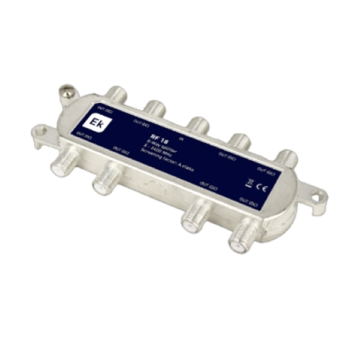 PARTITORE TV 8 USCITE CLASSE A 5-2400MHZ EK EK141005