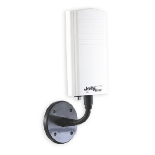 VENUS -5G - ANTENNA TV AMPLIFICATA DA BALCONE/BARCA VHF E UHF 15 DB CON FILTRO 5G
