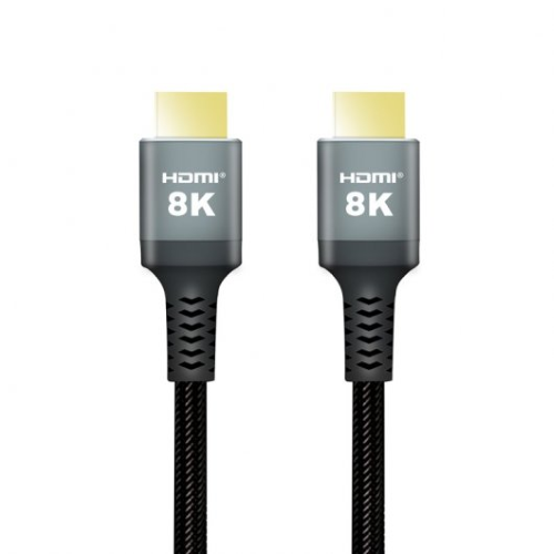 CAVO HDMI 2.1 8K ULTRA HIGH SPEED 48GBPS 3M NERO/ARGENTO