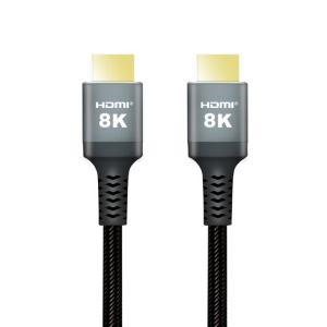 CAVO HDMI 2.1 8K ULTRA HIGH SPEED 48GBPS 3M NERO/ARGENTO