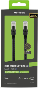 CAVO RETE RJ45 CAT8 3M METRONIC 395632