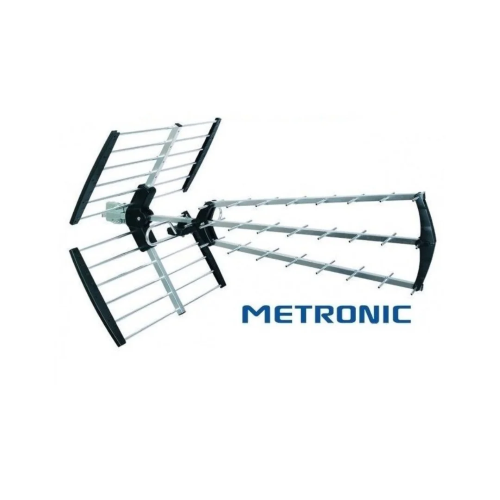 ANTENNA TV UHF 32 ELEMENTI DVB-T2 HD 16DB LTE/5G METRONIC 415058