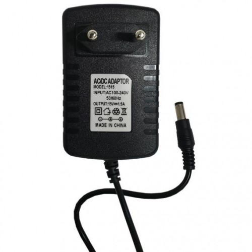 Alimentatore uniV. AC DC alimentazione 15V 1.5
