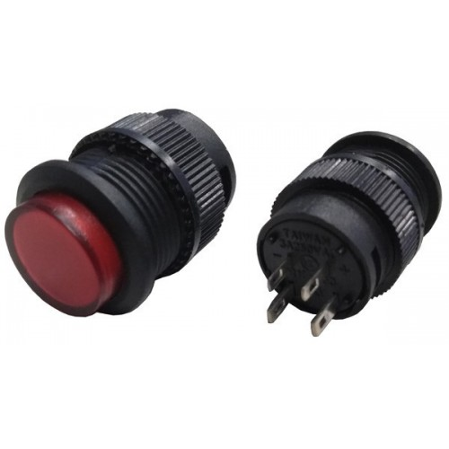 Interruttore a pressione 220V 2POLI UNIPOLARE