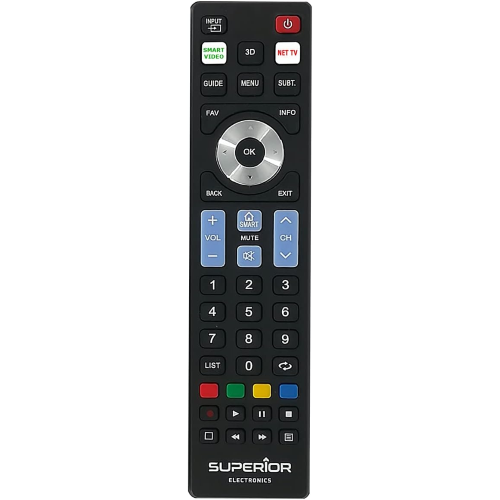 Superior Electronics SUPTRB019 Ready5 Smart- Telecomando universale, Per tutti i televisori LG, Samsung, Sony, Philips e Panasonic costruiti a partire dal 2000