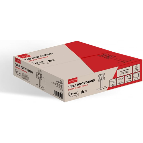 Superior Supporto TV universale da tavolo, per TV da 23" a 43" fino a 40kg