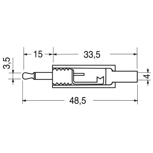 SPINA 2 POLI Ø 3,5 mm CON GUIDACAVO