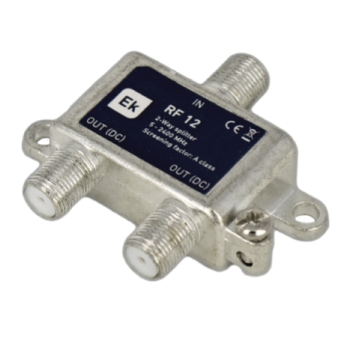 PARTITORE TV 2 USCITE CLASSE A 5-2400MHZ EK EK141001