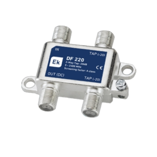 DERIVATORE TV 2 USCITE DF 220 5-2400MHZ EK142003
