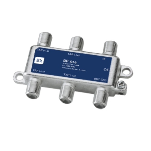 DERIVATORE TV 4 USCITE DF 416 5-2400MHZ EK142006