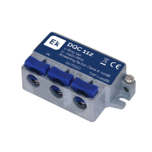 DERIVATORE TV 1 USCITA DQC 112 QUICOAX 5-2400MHZ EK142026