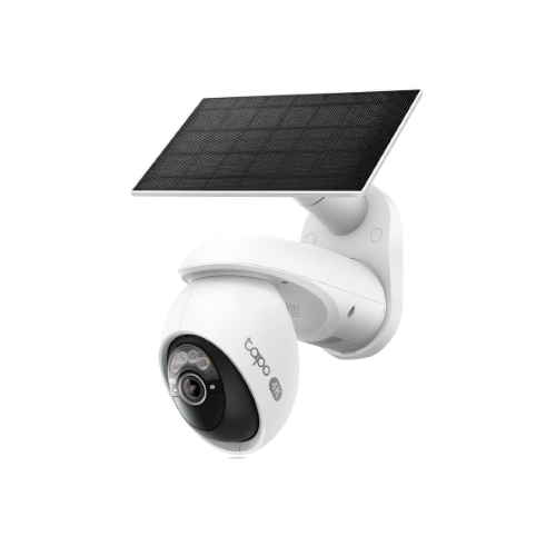 Tapo Kit Telecamera di sicurezza Smart a batteria Wi-Fi 4K + Pannello solare
