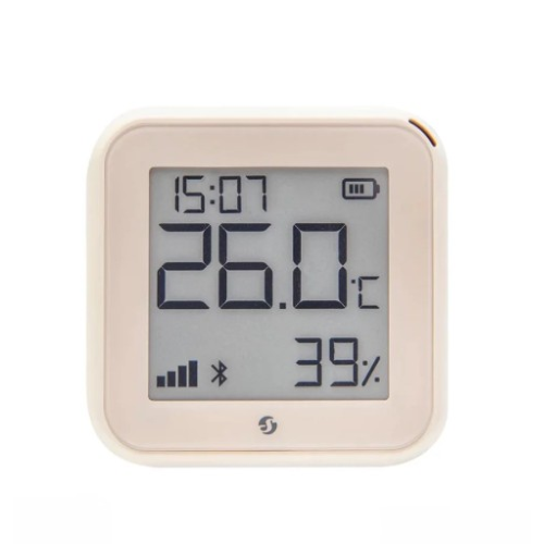 Shelly Sensore Temperat&Umid Wi-Fi + Bluet con display Gen3 Avorio