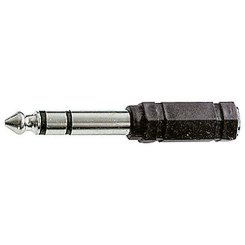 ADATTATORE DA SPINA 6,3 STEREO A PRESA 3,5 STEREO