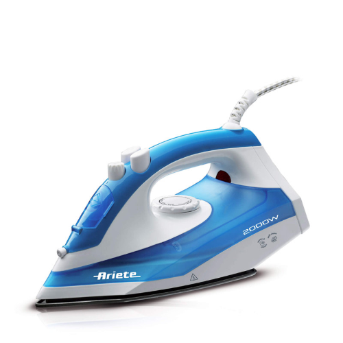 FERRO DA STIRO VAPORE 2000W BIANCO/BLU ARIETE 6234