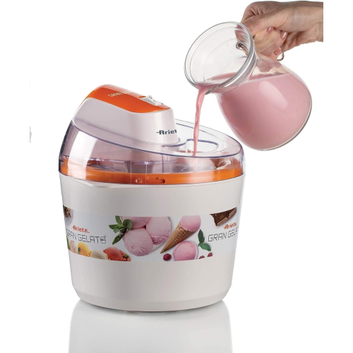 GELATIERA GRAN GELATO 1,5L 12W BIANCA ARIETE 642
