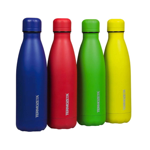 BOTTIGLIA TERMICA 500ML ACCIAIO TERMOZETA 76031M colori misti