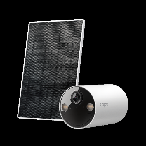 Tapo Telecamera a batteria Smart TC82 2K Kit con Pannello solare