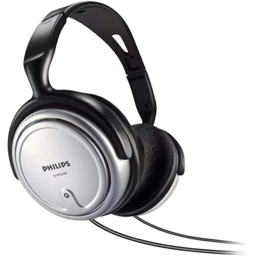 CUFFIE OVER-EAR PER TV CON FILO 6mt PHILIPS SHP2500
