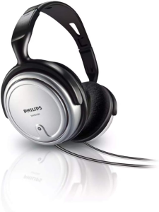 CUFFIE OVER-EAR PER TV CON FILO 6mt PHILIPS SHP2500