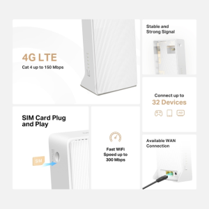 ROUTER 4G LTE WI-FI N300 MERCUSYS MB110-4G V2