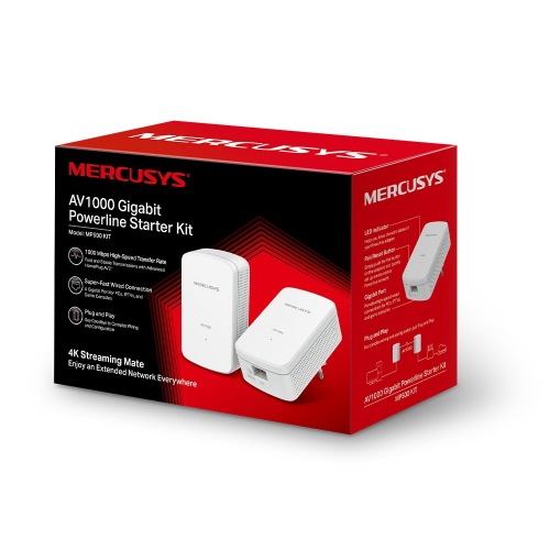 POWERLINE AV1000 GIGABIT KIT MERCUSYS MP500 KIT