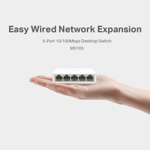 SWITCH DESKTOP 5 PORTE 10/100 MERCUSYS MS105
