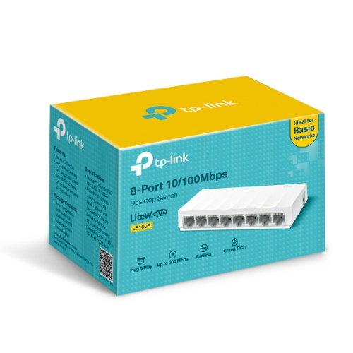 SWITCH DESKTOP 8 PORTE 10/100 TP-LINK LS1008