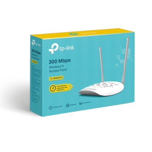 ACCESS POINT WIRELESS N 300MBPS POE TP-LINK TL-WA801N