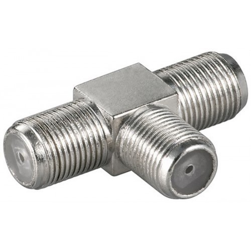 Adattatore SAT F a T: Presa F - 2 Presa F
