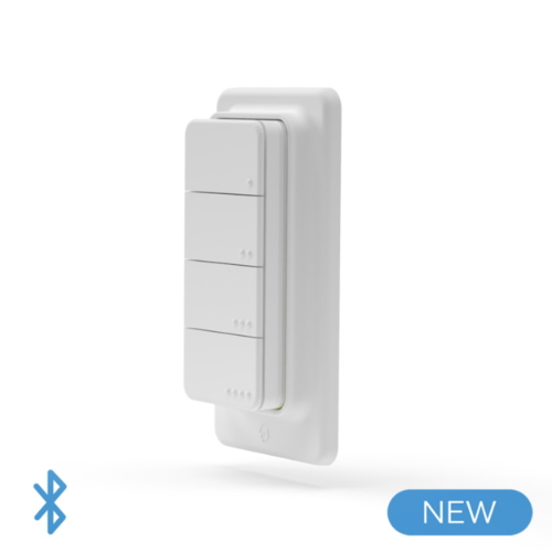 Shelly BLU RC Button 4 ZB - Telecomando a muro con 4 tasti Bluetooth + ZIGBEE