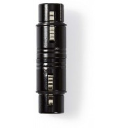Giunto XLR Presa XLR a 3 pin-Presa XLR a 3 pin nera